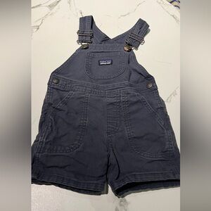PATAGONIA BABY STAND UP SHORTALLS ABALONE BLUE - 18M